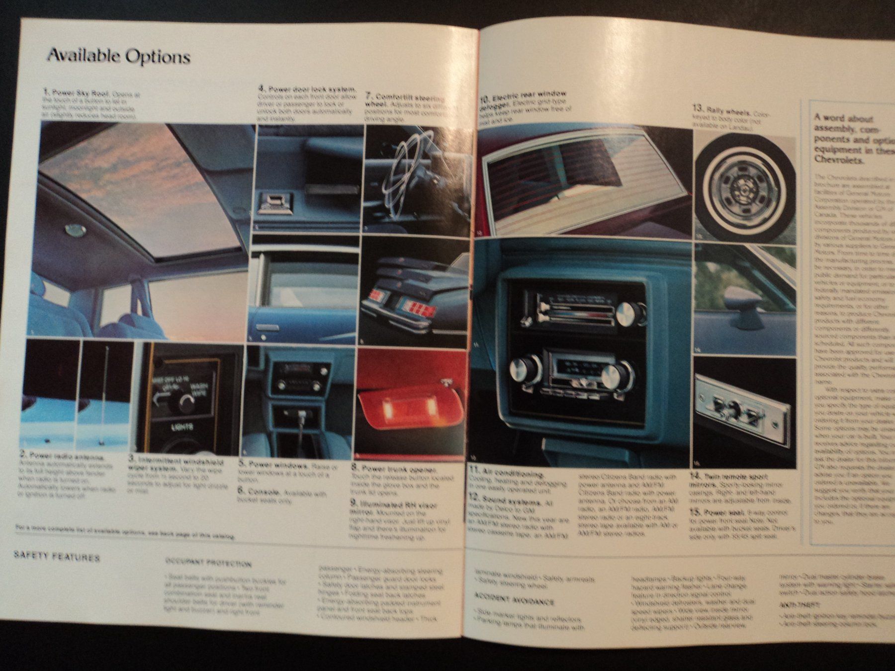Chevrolet Documenti: Prospekt Chevrolet Monte Carlo 1979 – Usato da Schwarzenburg venduto da modelCARama 6
