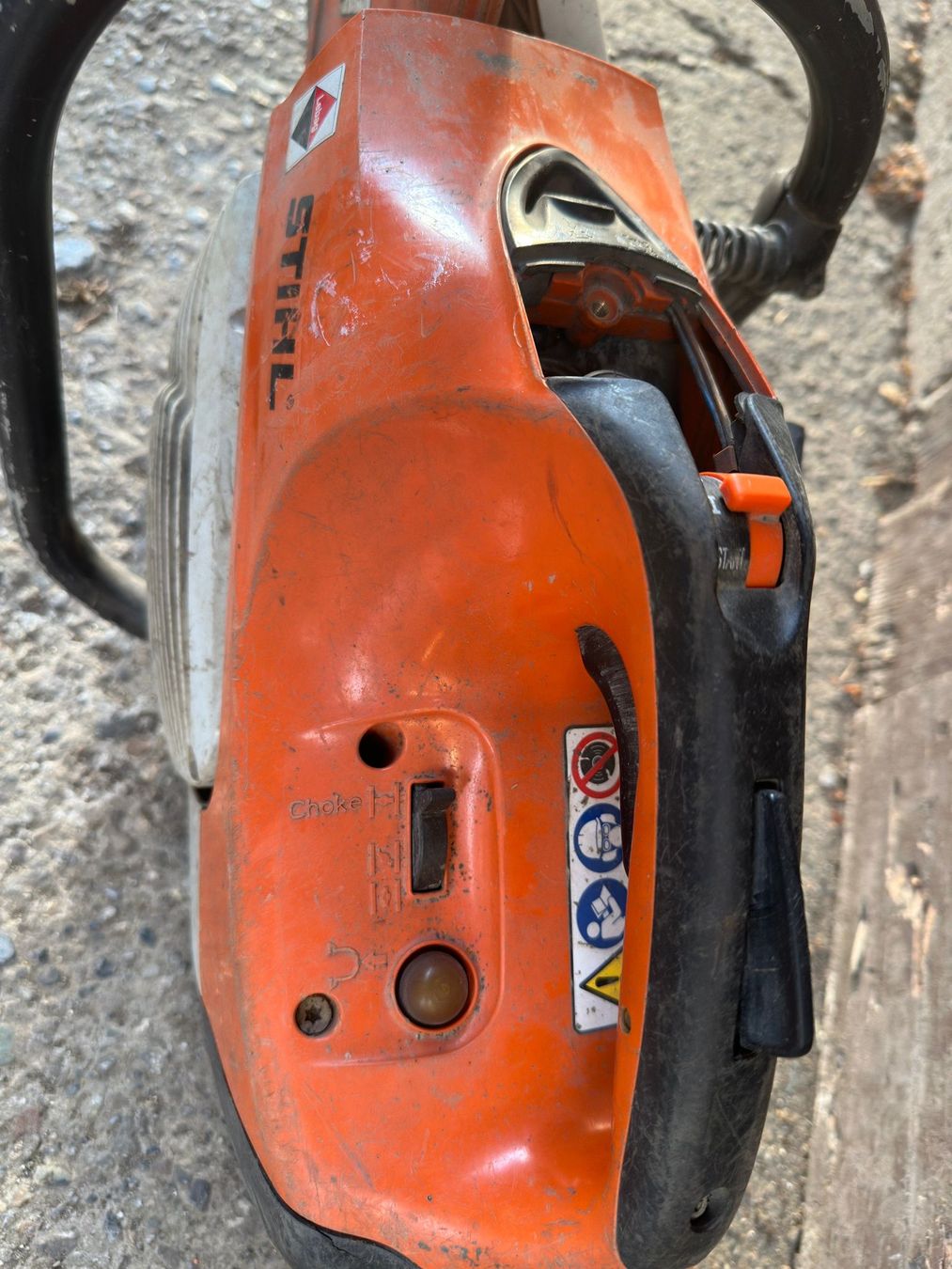 Stihl Tutte le macchine: Stihl TS420 Trennjäger – Difettoso da Tagelswangen venduto da Axel_36 5