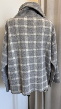 Bogner Damen Pullover kariert Reissverschluss Grösse L