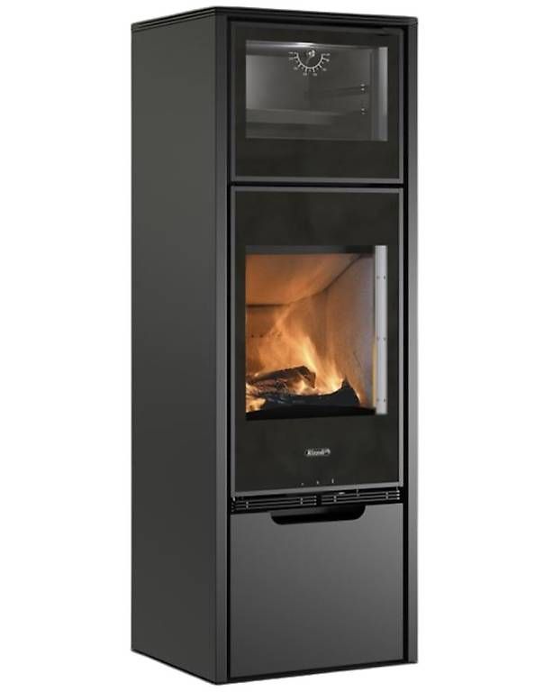Stufe caminetto: Poêle à bois avec four de cuisson Rizzoli – Usato da Tolochenaz venduto da FiguetTechnique 2