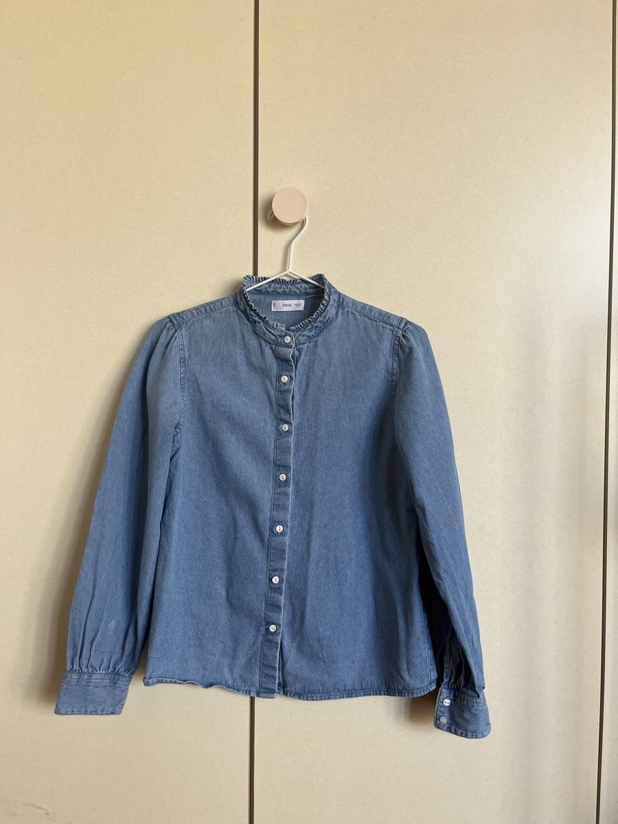 Mango Camicette: Jeans-Bluse – Usato da Pfäffikon ZH venduto da Purple_Jersey