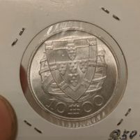 Portugal Münze, 10 Escudos 1937, Top Zustand, Selten