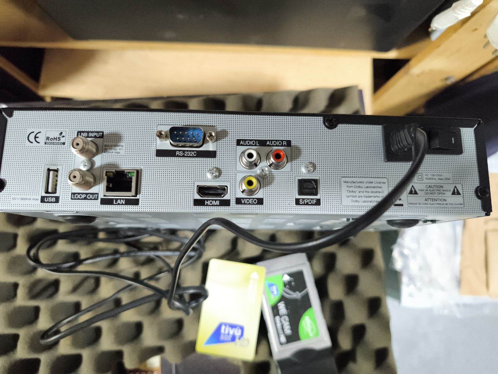 Receiver: Decoder sat Clark tech 4100 plus  – Gebraucht aus Stabio von anes71 5