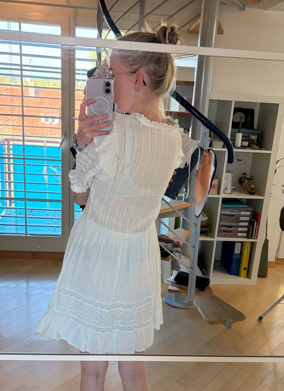 C&A Kleider: C&A weisses Sommerkleid, Grösse 36 – Gebraucht aus Volketswil von yar_c9dx 1