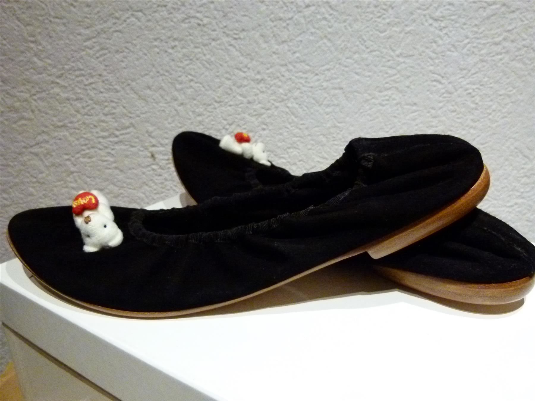 Scarpe da donna: Ballerinas mit Echtledersohle Gr.40 Neu – Nuovo (secondo la descrizione) da Uerkheim venduto da Justi.y 4
