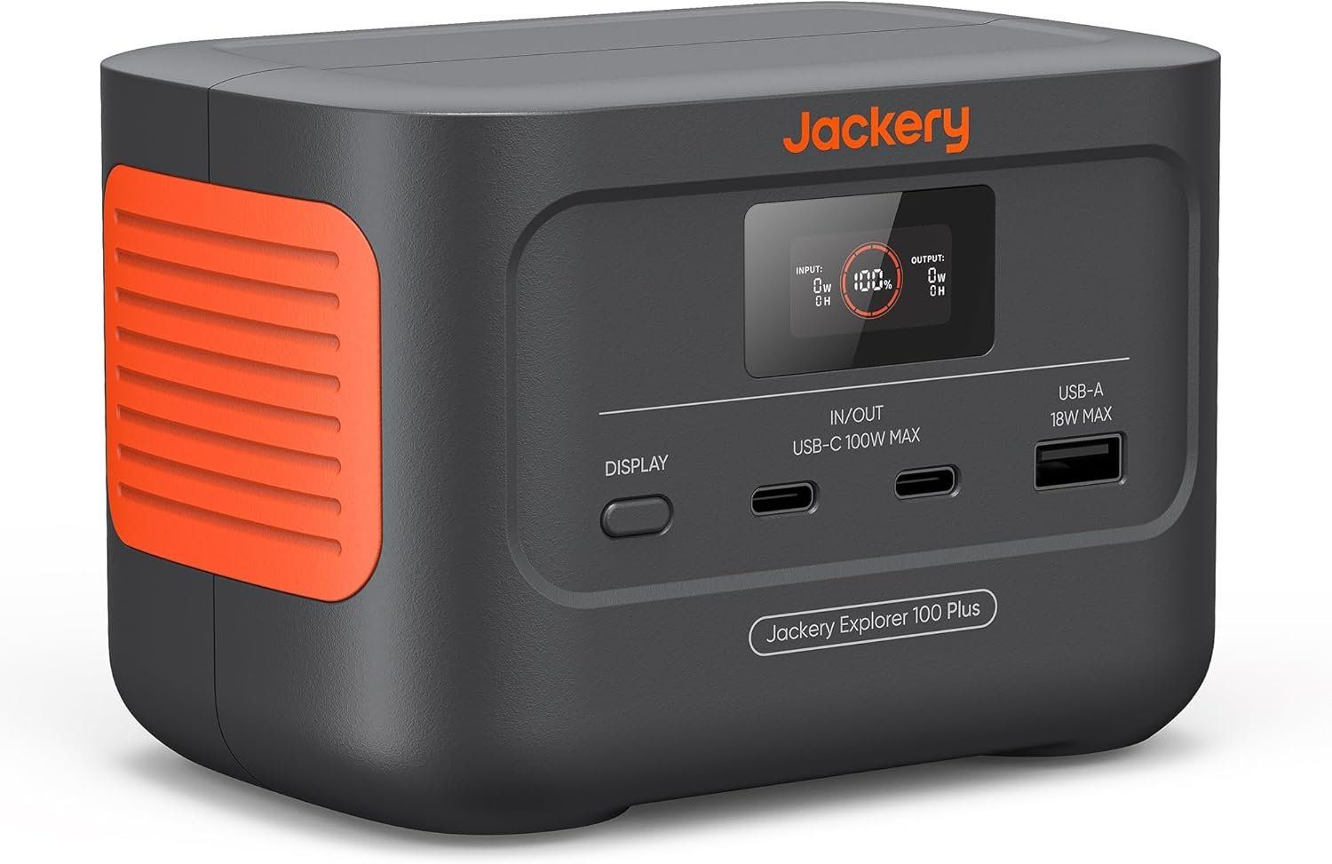 Dispositivi a energia solare: Jackery Explorer 100 Plus Tragbare Powerstation 99Wh LiFePO4 – Nuovo e nell'imballaggio originale da Hundwil venduto da pak_7zvn