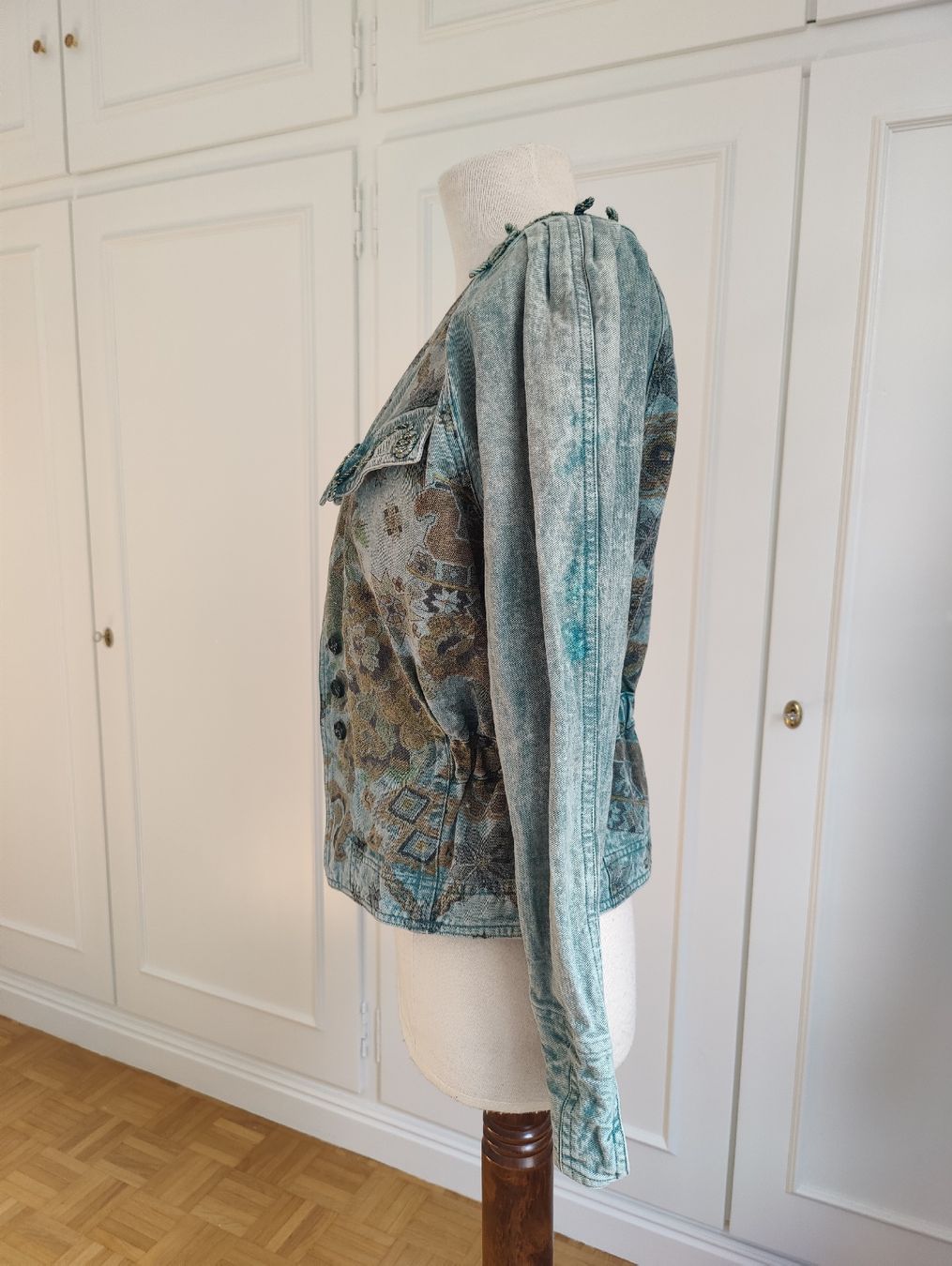 Jacken: Rare Vintage 80's Patterned Denim Jacket  – Gebraucht aus La Tour-de-Peilz von dAutrefois 2