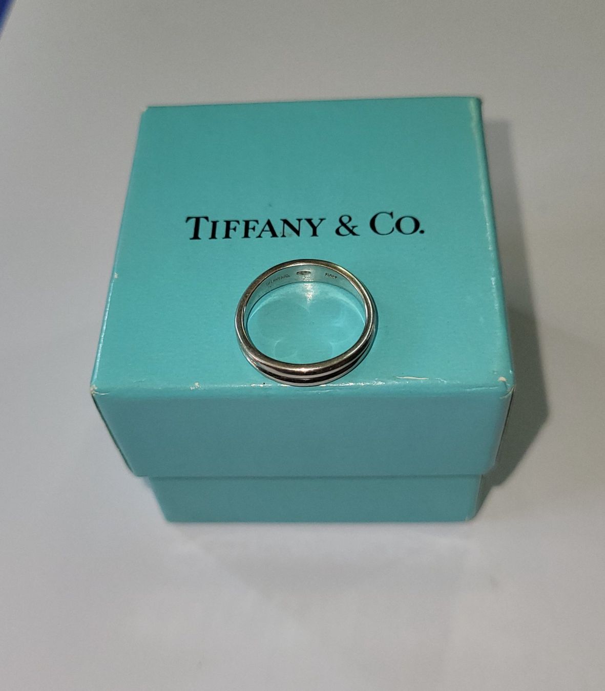 Tiffany & Co. Anelli: 18 Karat 750 WG Tiffany & Co. Ring – Usato da Wald ZH venduto da Dasilver 7