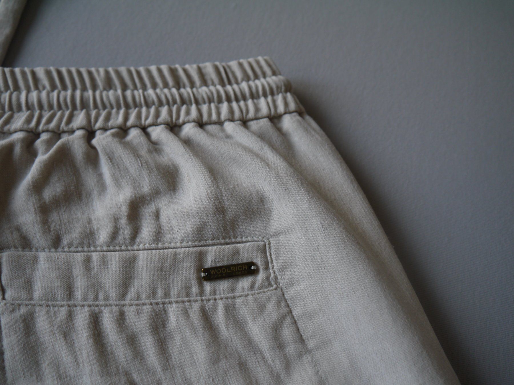Woolrich Pantaloni: WOOLRICH Hose aus Leinen – Usato da Hagendorn venduto da Blaf 2