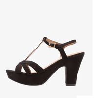 Plateau sandalen schwarz  gr39 Anna Field