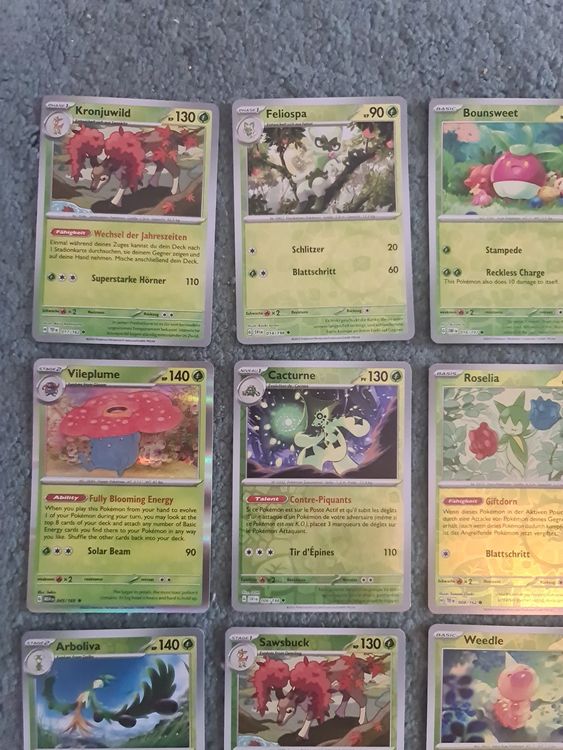 Pokémon Cartes à collectionner: 20 Pokémon Holo Karten verschiedene Typen – D'occasion à Münsingen par Ganjam 1