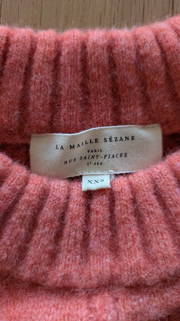 Sezane Maglioni & Felpe: pull Sama en xxs parfait état Sézane – Nuovo (secondo la descrizione) da Biberstein venduto da ameliecimador 1