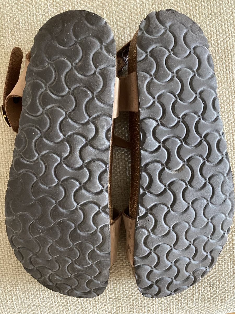 Scarpe da donna: Sandalen beige Echtleder, Gr. 39 – Usato da Zürich venduto da anuccis70 1