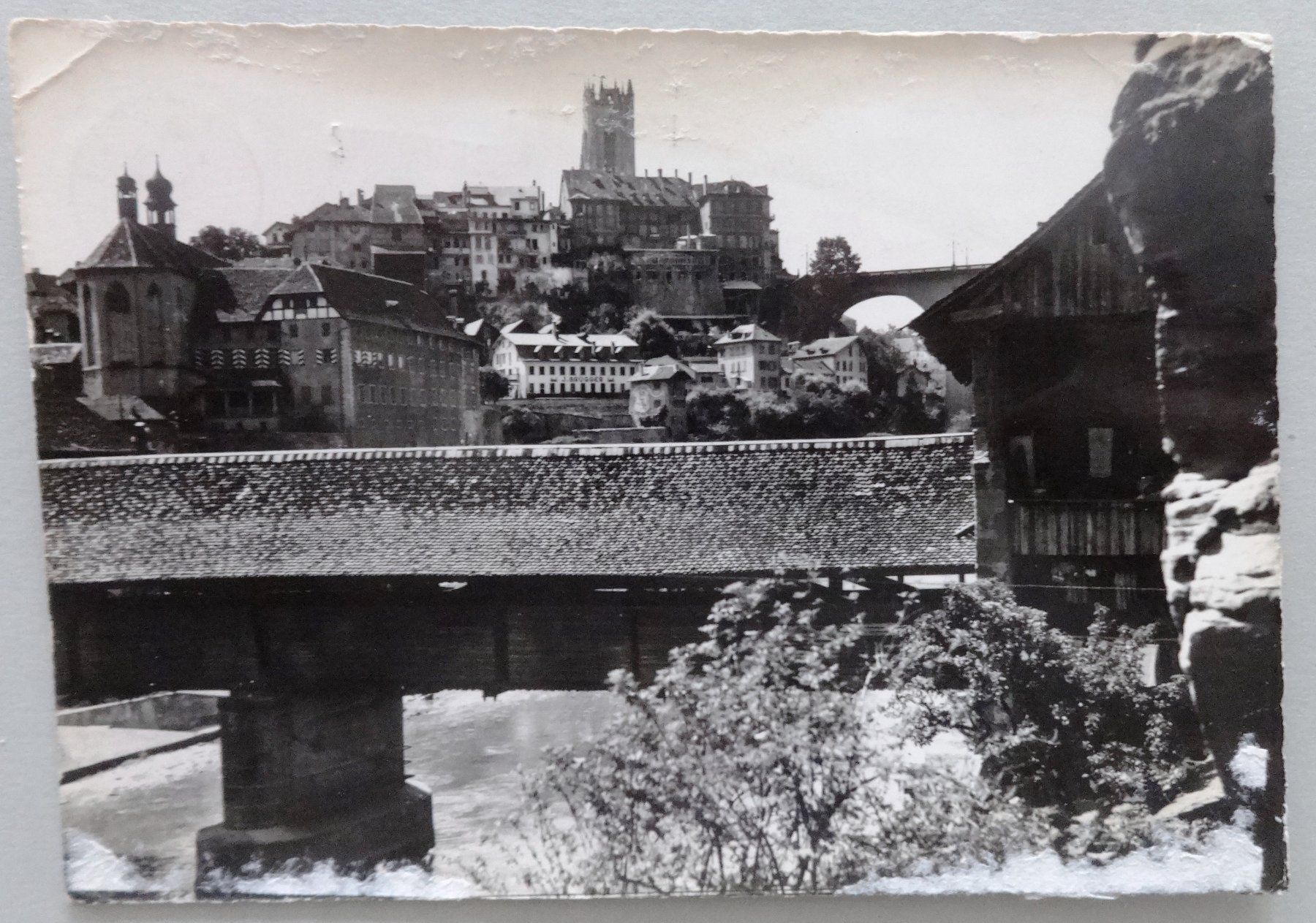 Cartes postales: Fribourg - Pont de Bois – Défectueux à Fétigny par Billy2miny