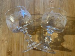 2 jolis verres à vin gravés, parfaits pour l'été ☀️