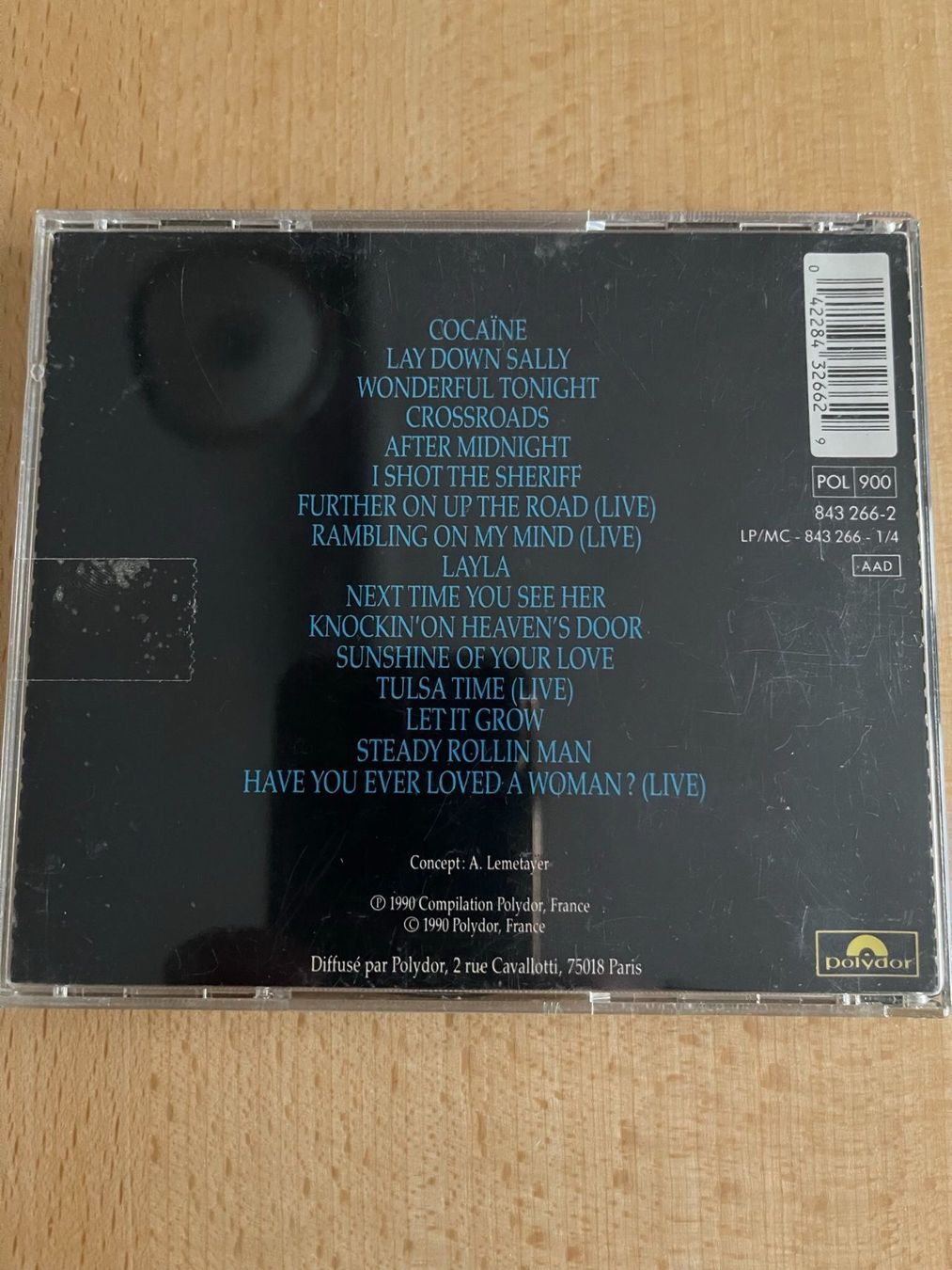 CD: Eric Clapton - Story – Usato da Rüti ZH venduto da alumedien 1