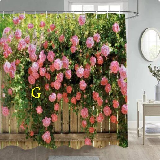 Vorhänge: Duschvorhang Wald, Blume, Baum – Neu und originalverpackt aus Amriswil von Ravinvida 6
