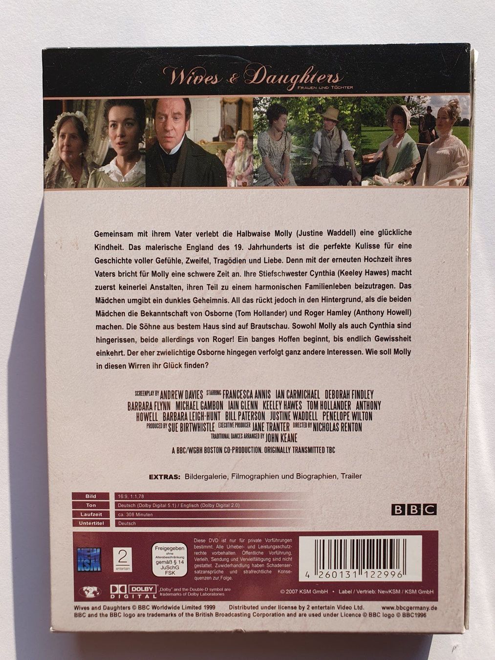 Tutti i DVDs: DVD - Wives & Daughters - BBC – Usato da St. Margarethen TG venduto da Schachmatt 1