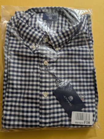 Gant Hemd Dunkelblau Grösse L neu