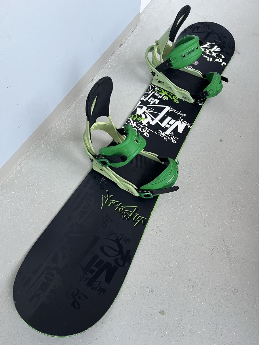 Nidecker Board: Nidecker Score Snowboard 148cm inkl. Bindung – Usato da Horgen venduto da pupcia01 1