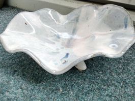 KERAMIK SCHALE BLAU UNIKAT