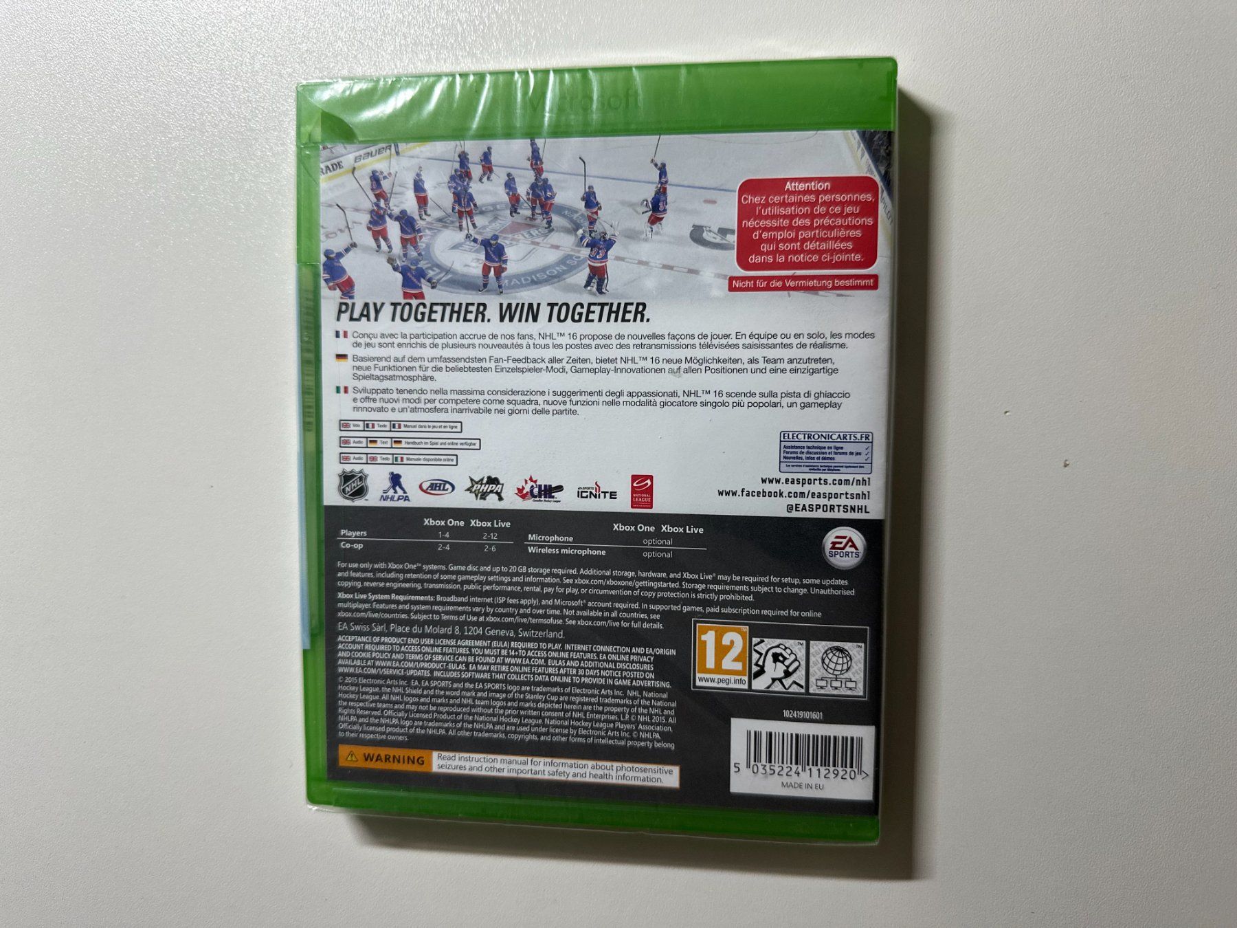 Microsoft Giochi: NHL 16, Xbox One, Xbox Series X, Sealed – Nuovo e nell'imballaggio originale da Couvet venduto da Aura_aura 1