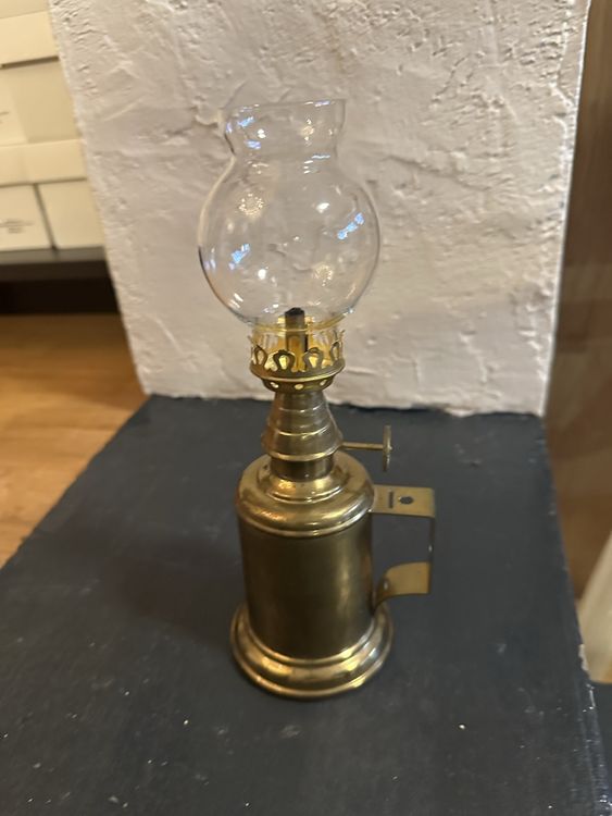Antike Öllampe Wandlampe Petroleumlampe Deko Vintage (Gebraucht) In Uster Für CHF 20 – Mit