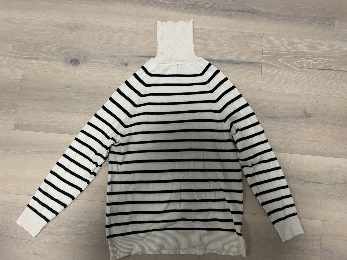 Maglioni & Felpe: Rollkragenpullover gestreift creme XS neu – Nuovo (secondo la descrizione) da Birrwil venduto da vanyboo 2