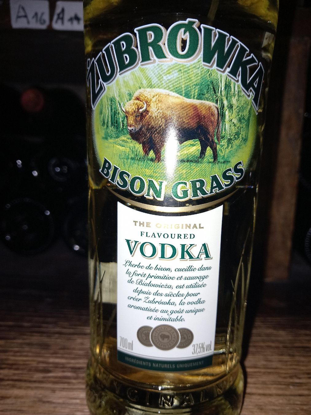 Bevande alcoliche: Vodka Zubrowka Bison – Nuovo e nell'imballaggio originale da Le locle venduto da juliensaran