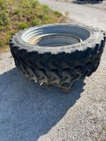 Roues jumelées 50/38 avec pneus Schaad 300/90R50 Goodyear