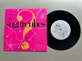 SUGARCUBES rare Deus Single Synth Pop 80's Kult Indie Elect