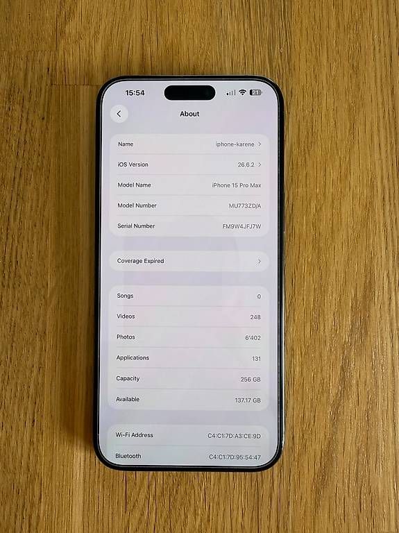 Telefoni cellulari / Smartphones: Apple iPhone 15 Pro Max 256 GB – Usato da Lausanne venduto da yduchech 1