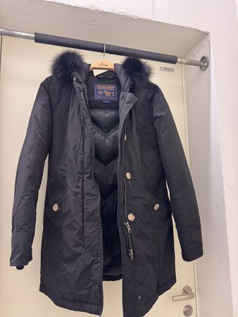 Winterjacke Woolrich Arctic Parka Gr. S schwarz