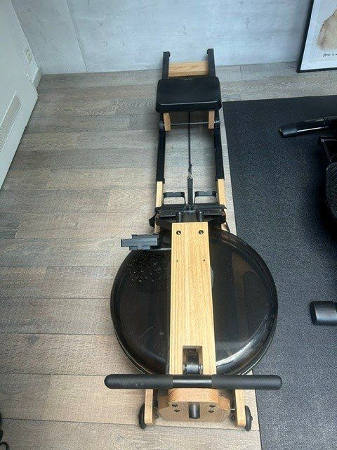 Hometrainer: Wasserrudergerät aus Eichenholz – TWHEELS – Gebraucht aus Uster von nirvana333 1