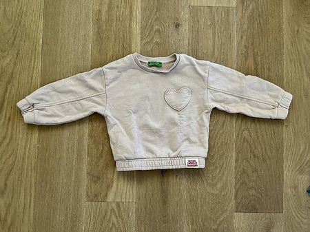 Süsser Benetton Pullover altrosa Grösse 90