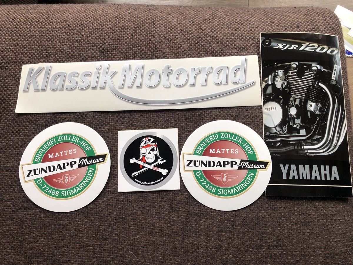 Sticker: 5 MOTORRAD KLEBER, ab 1.— – Usato da Lufingen venduto da Rac0 1