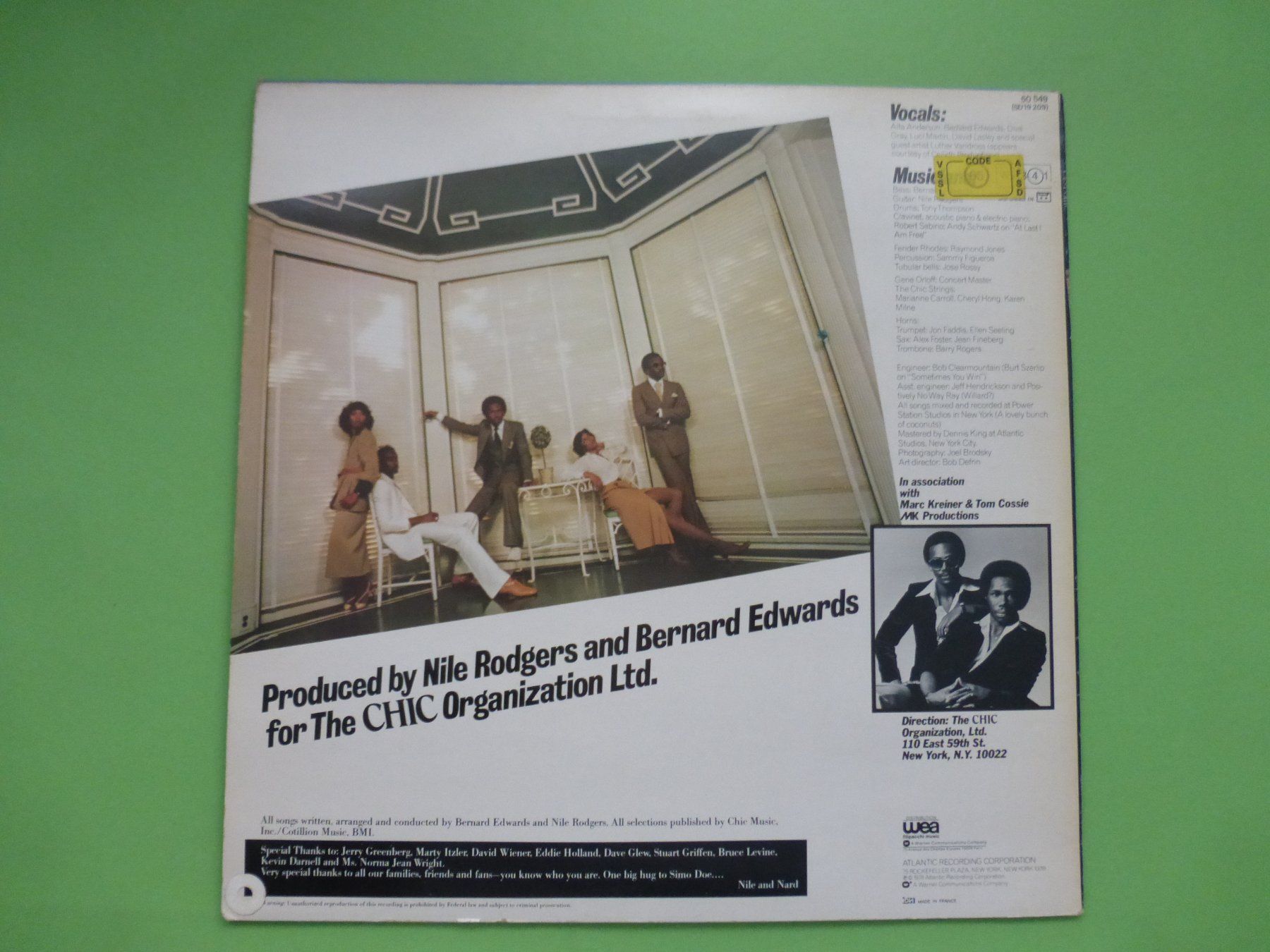 Dischi in vinile: Chic – C'est Chic – Usato da Zürich venduto da Swiss57 1