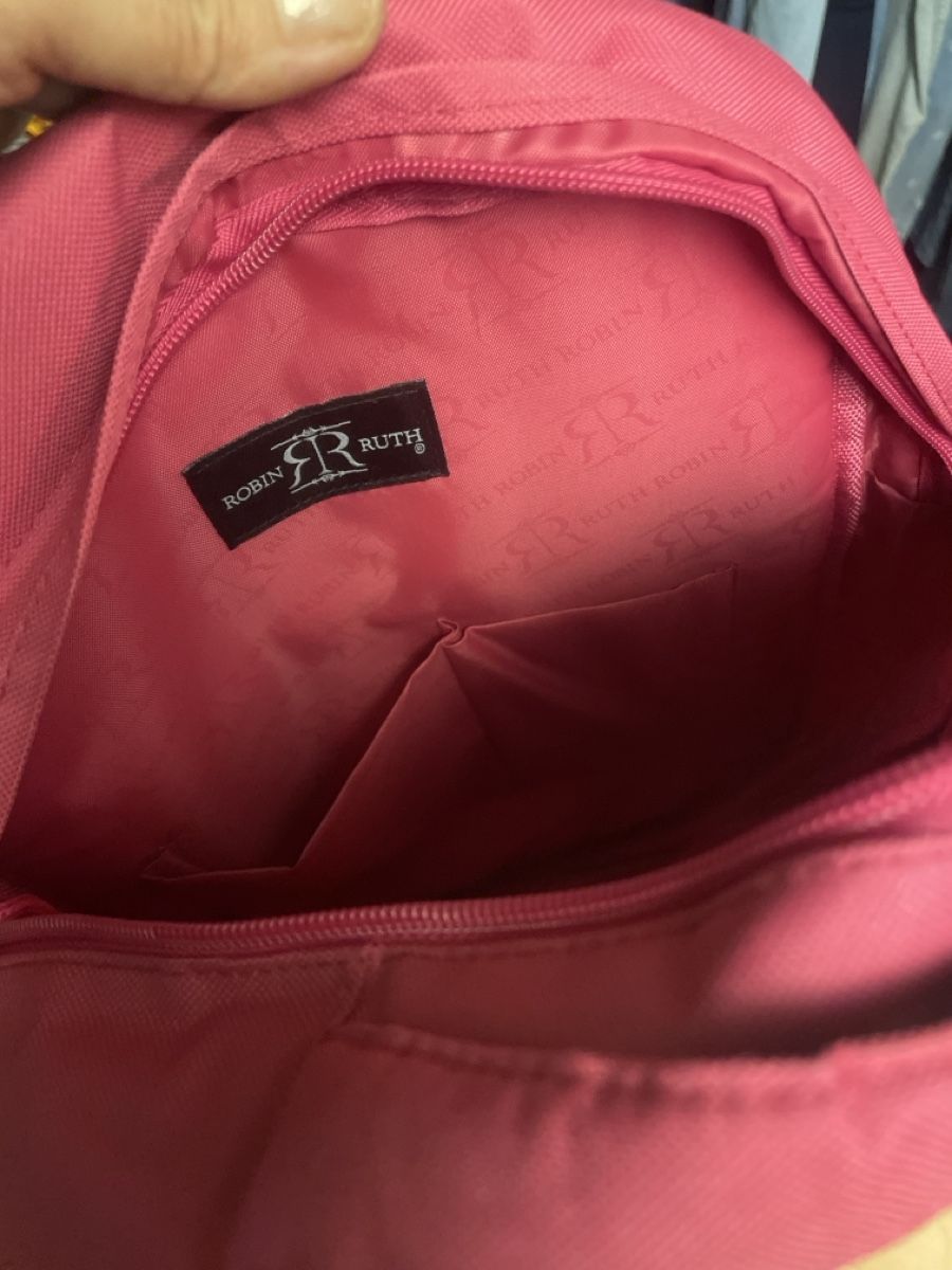 Borse & Zaini: Pinker Robin Ruth Rucksack, Pink, "Espana", mit Schlüsselanh – Nuovo (secondo la descrizione) da Obergerlafingen venduto da cabo4 3