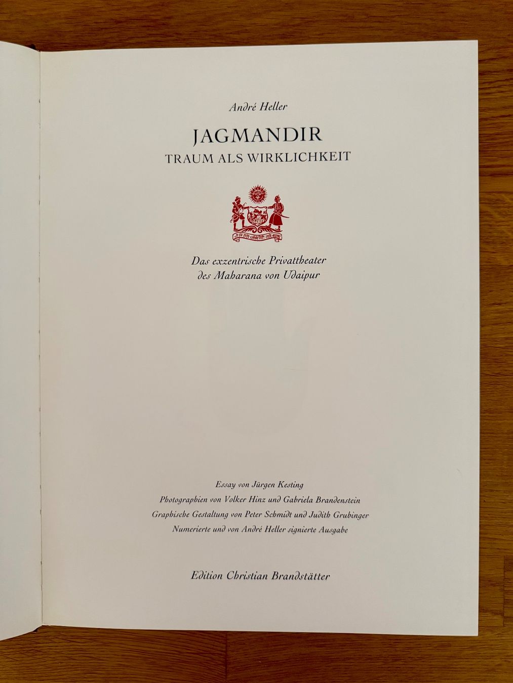 Bücher: André Heller: Jagmandir. Traum als Wirklichkeit – Gebraucht aus Genève von Juju_Forbi 5