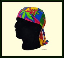 Zandana / Bunt mit Cannabis-Motiven - Nr. J-1503