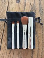 Mini make-up brush / pinsel set with velvet bag NEU