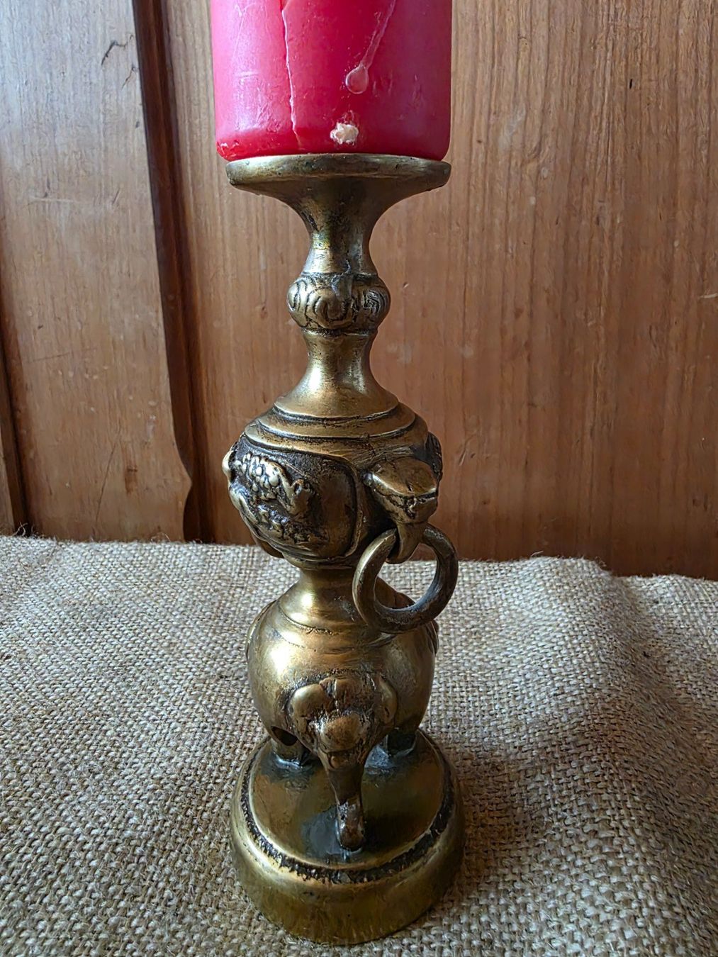 Kerzenständer: antiker wohl Bronze Kerzen Ständer 18 cm – Gebraucht aus Walterswil BE von Lonitti 5