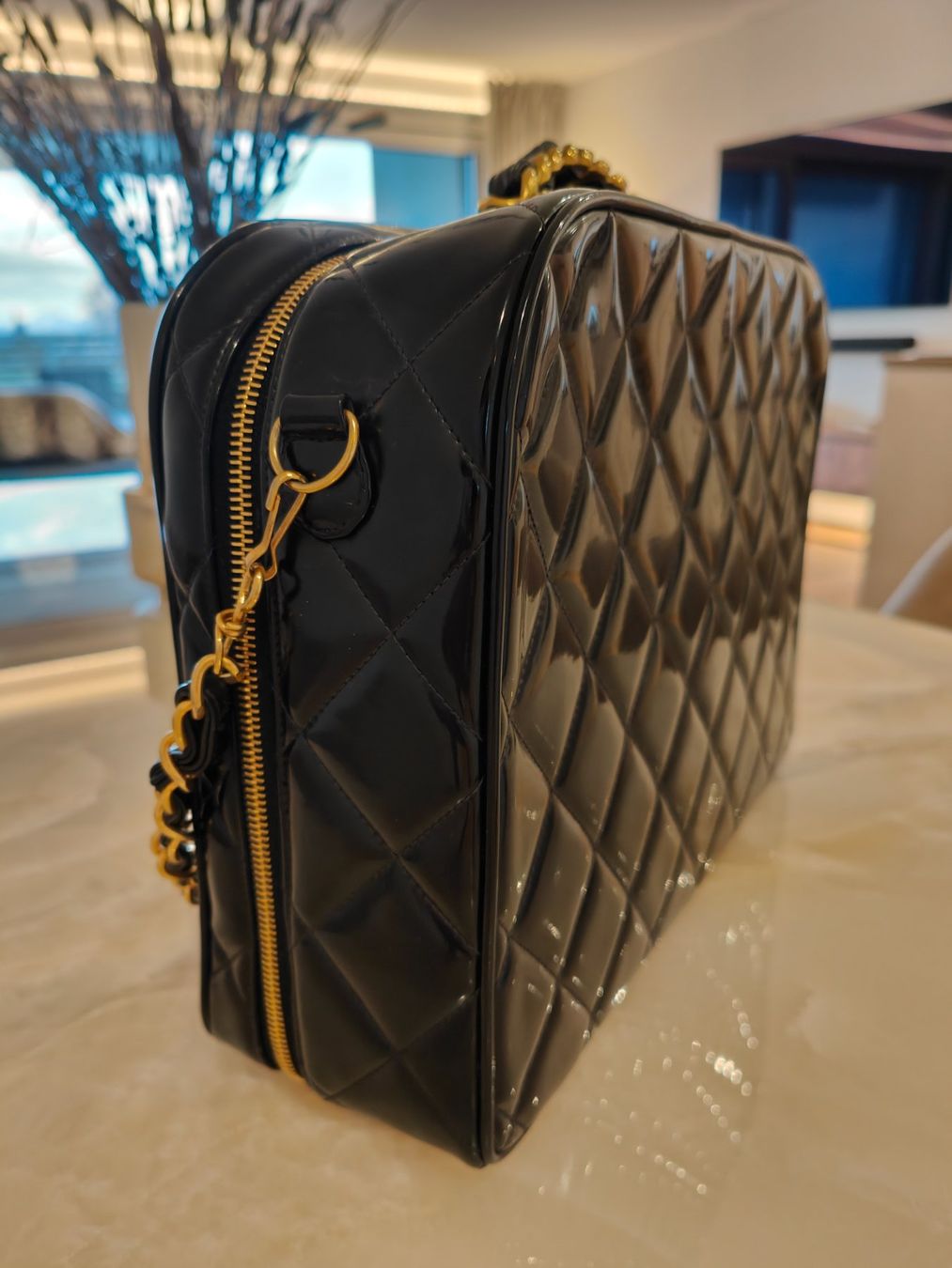 Chanel Taschen für Damen: Originale Chanel Vintage Leder Handtasche – Gebraucht aus Oberwil-Lieli von ticino122 3