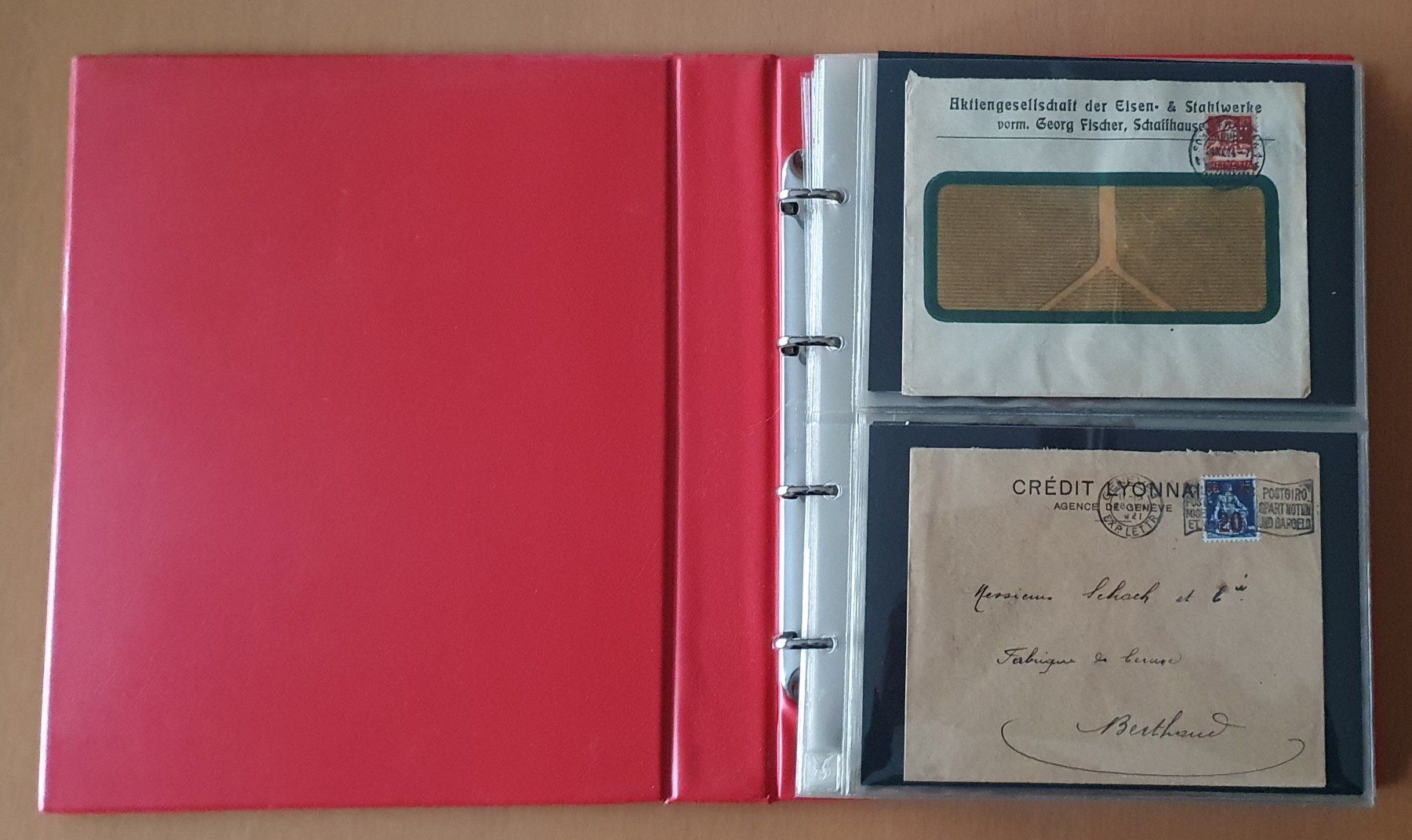 Tutti i francobolli: 85 Perfin Briefe im Album – Usato da Kreuzlingen venduto da Rschweiz1