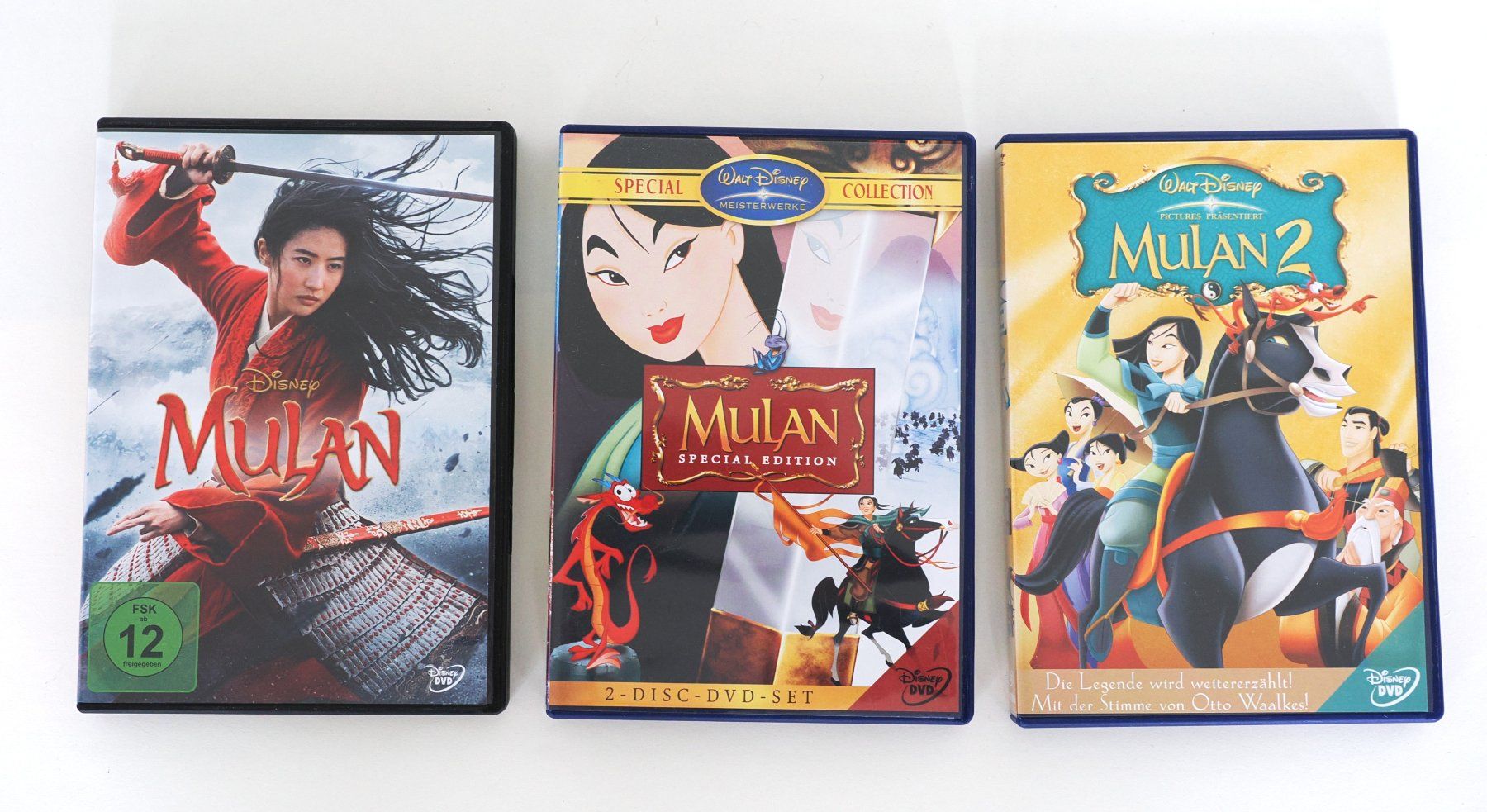 Alle DVDs: Mulan, 3 DVDs – Gebraucht aus Hitzkirch von