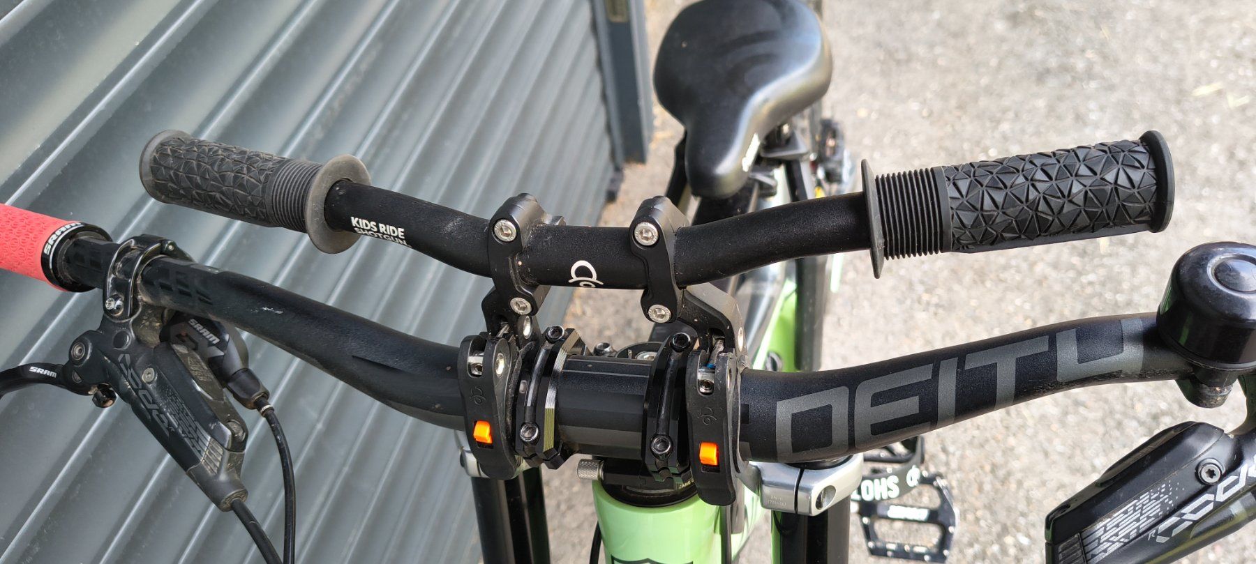 Pezzi di ricambio: Kids  Ride Shotgun Pro Combo mit Lenker – Usato da Oberägeri venduto da Runningiceman 3