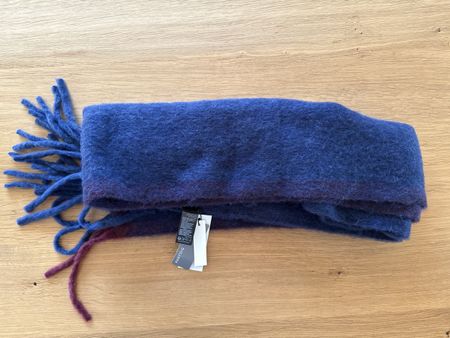 Winter Schal, Dunkelblau/Lila, Neu mit Etikett, Warm!