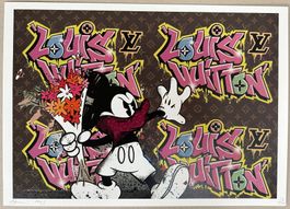 Death: Banksy Vuitton Mickey, signiert 14/100