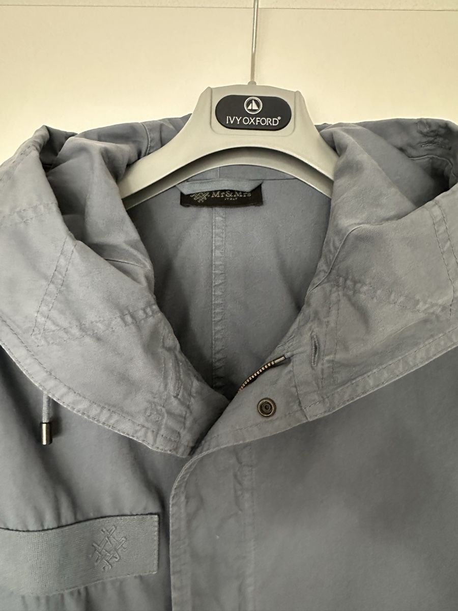 Jacken: Mr &.Mrs Parka, Übergangsjacke blau/grau GrösseM – Neu (gemäss Beschreibung) aus Rüti ZH von alfaromeo96 5