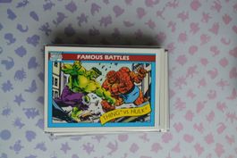 Marvel Universe 1990 - Thing vs. Hulk